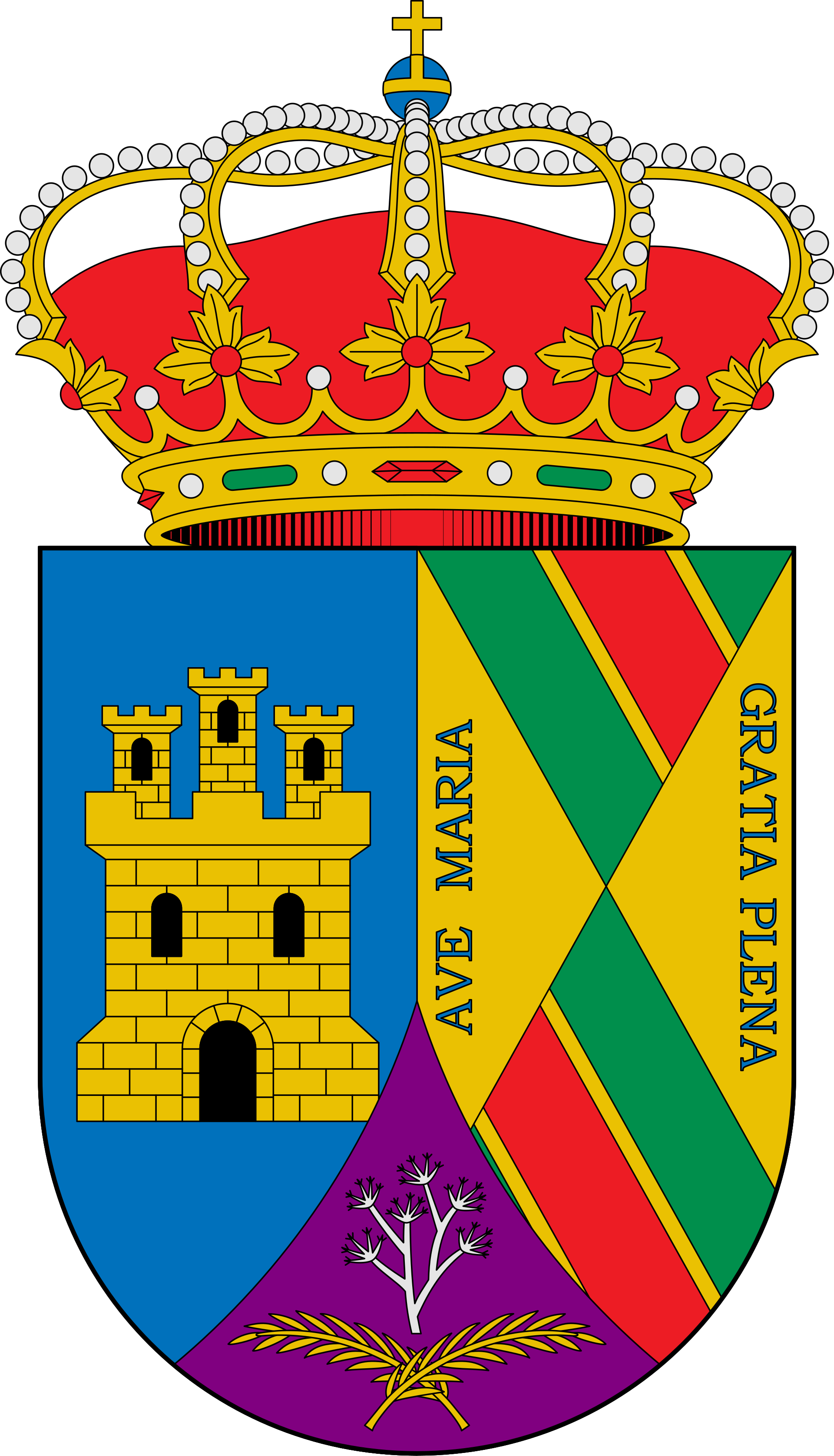 Escudo de Hinojosa de San Vicente